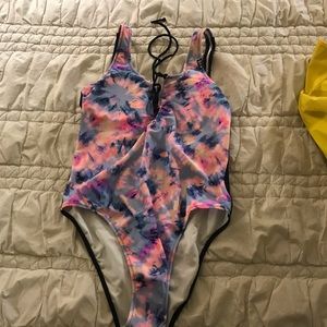 Victoria’s Secret PINK tie dye one piece